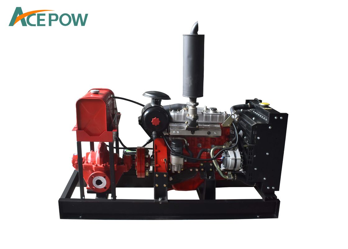 4 Stroke 3000RPM Generator Powered Water Pump , Diesel Powered Irrigation Pumps