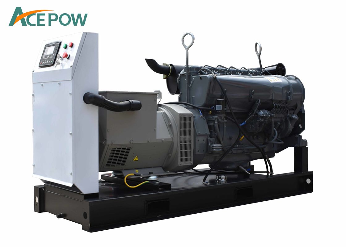 100KVA 80KW Air Cooled Diesel Generator , Low Noise Diesel Generator