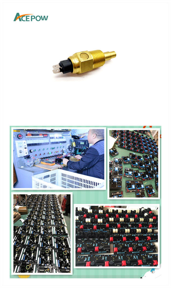 10 Bar IP66 184ohm Generator Parts , VDO Oil Pressure Sensor 0